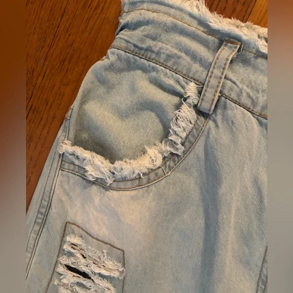 Paperlace Wide Leg Heart Jeans - Picture 8 of 14